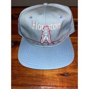 Houston Oilers Retro Snapback Cap Trucker Hat CLASSIC NFL LOGO